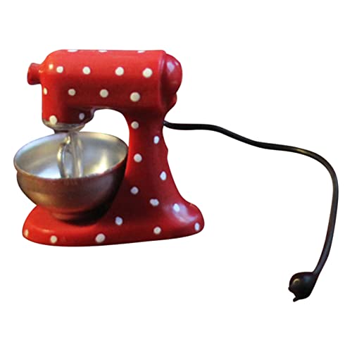 KOMBIUDA Mixer Miniatur Heim Ornament Zubehör Mixer Modell Spielküche Für Im Alter Von 4–8 Jahren Miniatur Sammlerstück Puppenhaus Modell Miniatur Zubehör von KOMBIUDA