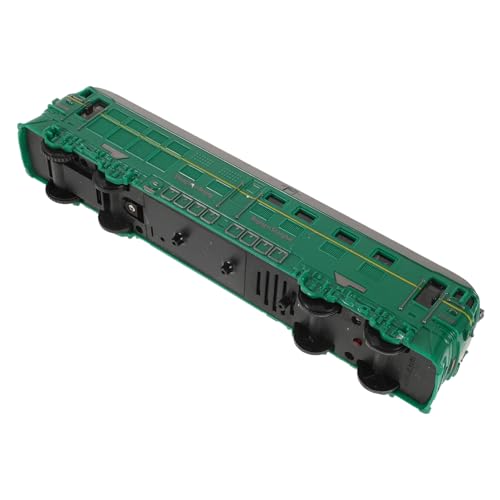 KOMBIUDA Modelleisenbahn Modellzug mit Licht und Sound Retro Spielzeugzug Geräuschspielzeug Auto Trägheitszüge Mini-Eisenbahn-Spielzeugmodus Abs Green von KOMBIUDA