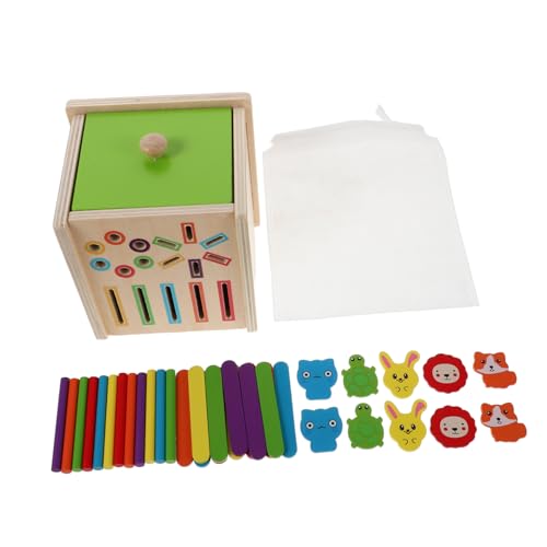 KOMBIUDA Montessori Holz Steckspiel für Ab Jahren Farbige Formen zum Sortieren und Erkennen Motorikförderndes Lernspielzeug mit Geometrischen Puzzleteilen Kognitive Entwicklung und Visuelle KOMBIUDA Montessori Holz Steckspiel für Ab Jahren Farbige Formen zum Sortieren und Erkennen Motorikförderndes Lernspielzeug mit Geometrischen Puzzleteilen Kognitive Entwicklung und Visuelle von KOMBIUDA