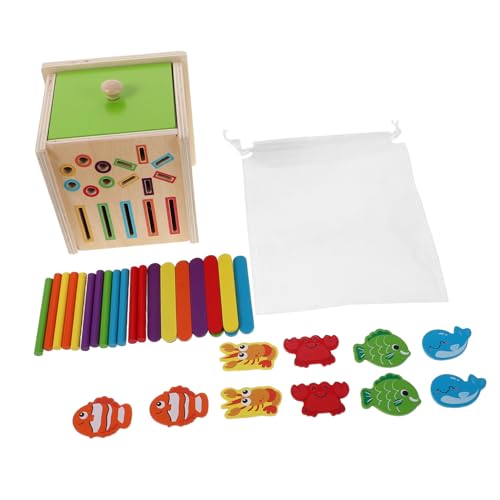 KOMBIUDA Montessori Holzspielzeug Farb Formen-sortierbox für Ab Jahren Bunte Sortier Zuordnungsspiel für Frühe Farberkennung und Motorische Entwicklung KOMBIUDA Montessori Holzspielzeug Farb Formen-sortierbox für Ab Jahren Bunte Sortier Zuordnungsspiel für Frühe Farberkennung und Motorische Entwicklung von KOMBIUDA