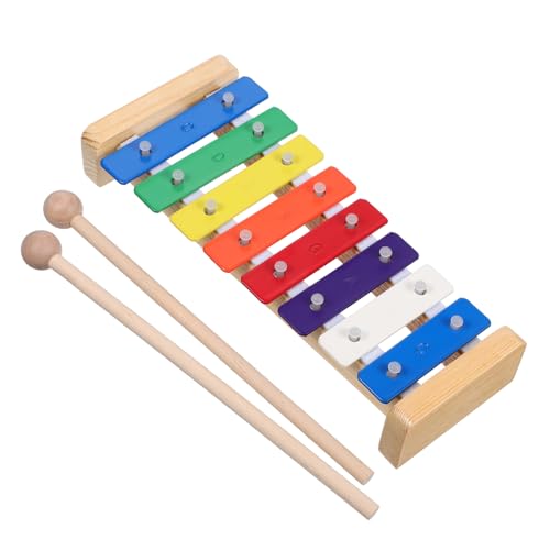 KOMBIUDA Musikspielzeug Xylophon Für 8 Tonal Xylophon Mit Holzschlägeln Und Musikinstrument Für Kleinkinder Ideal Für Kleine Musiker von KOMBIUDA