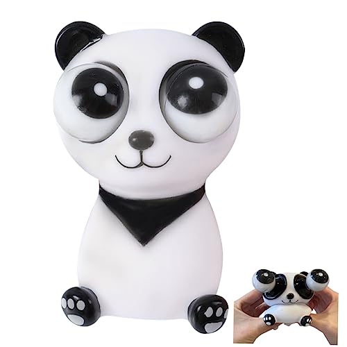 KOMBIUDA Niedliches Bären Quetschspielzeug Für Kreatives Panda Fidget Zur Stressbewältigung Kompaktes Anti Stress Für Jungen Und ädchen Poppende Augen Ideales Mitgebsel Für von KOMBIUDA