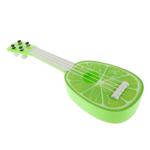 KOMBIUDA Obst-Ukulele Gitarren-Ukulele für Anfänger Ukulele Gitarre Musikinstrument kinderinstrumente Kinder musikinstrumente Spielzeug imitiertes Gitarrenspiel Plastikinstrument Abs von KOMBIUDA