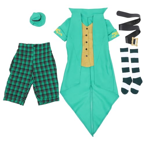 KOMBIUDA Outfit Ausgefallene Kleidung Kinderkleid Mädchenhose Kinderkleidung Kinderkleid Halloweenkostüme Children's Place Mädchenkleidung Outfits Für Mädchen Koboldkostüm Grün von KOMBIUDA