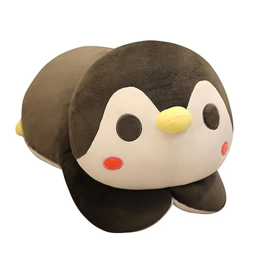 KOMBIUDA Pinguin-Puppe Pinguin plüschtier Pinguin Pinguine Kuscheltier Pinguin ausgestopftes Tierspielzeug Plüsch-Pinguin- Plüsch und pp Baumwolle Grey von KOMBIUDA