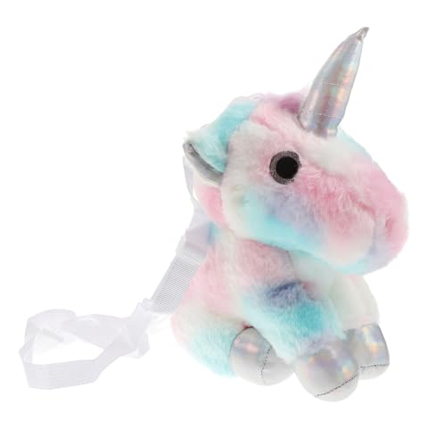 KOMBIUDA Plüsch Einhorn Rucksack Mädchen Kleiner Puppen Rucksack Leicht Für Schule Reisen Camping KOMBIUDA Plüsch Einhorn Rucksack Mädchen Kleiner Puppen Rucksack Leicht Für Schule Reisen Camping von KOMBIUDA
