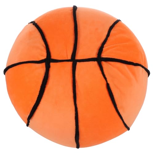 KOMBIUDA Plüschtiere Basketball Kinderbasketballkissen Mini Spiel Korbball Plüsch-Basketball Federnd Basketballkorb Gefüllter Basketball Großer Basketball Cool Qualle Pp Baumwolle von KOMBIUDA