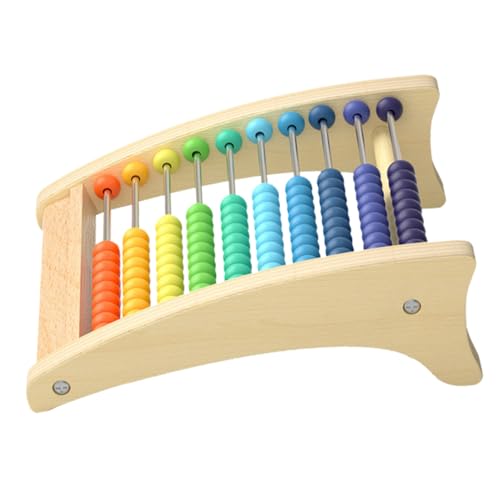 KOMBIUDA Praktischer Holz Rechenrahmen Rechenhilfe Lernspielzeug für Addition Subtraktion Feinmotorik Kindergarten Schulanfang KOMBIUDA Praktischer Holz Rechenrahmen Rechenhilfe Lernspielzeug für Addition Subtraktion Feinmotorik Kindergarten Schulanfang von KOMBIUDA