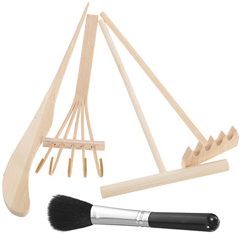 KOMBIUDA 5 Teiliges Set Für Sandmalerei Sandtischwerkzeuge Mit Rake Kamm Pinsel Und Zubehör Für Kreative Bastelarbeiten Und Sandspiel Für Und Erwachsene von KOMBIUDA