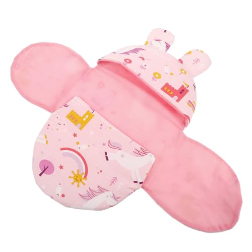 KOMBIUDA Puppenset Decke Neugeborenen Anzug Pucktücher Für Neugeborene Zubehör Kostüm Spielzeug Mädchen Outfits Pucktuch Puppenzubehör Pucktuch Für Puppen Stoff von KOMBIUDA