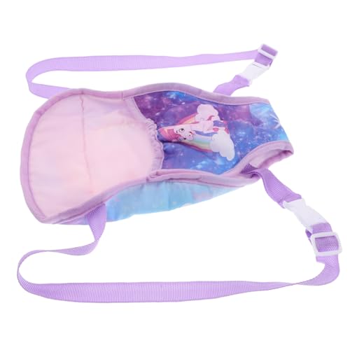 KOMBIUDA Puppen-babytrage Mit Verstellbaren Trägern 18-Zoll-Puppen-Rucksack Spielzeug Weiche Mini-Schultertasche Für Mädchen Spielset Zubehör-Design von KOMBIUDA