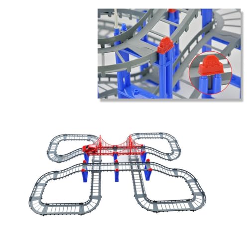 KOMBIUDA Satz Auto-Track- für kinderspielzeug Toys for Boys hühner spielzeugwagen elektrische Rennstrecke -Rennstrecke Rennstreckenspielzeug von KOMBIUDA
