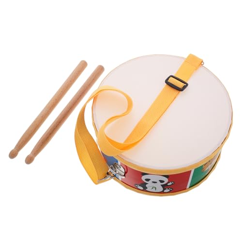 KOMBIUDA Satz Percussion-trommel Für Musikalisches Schleifband, Schleifband Handtrommel Kleine Trommel Gürtel Schleifband Haustierrollen Pädagogische Schlaginstrumente Pu von KOMBIUDA