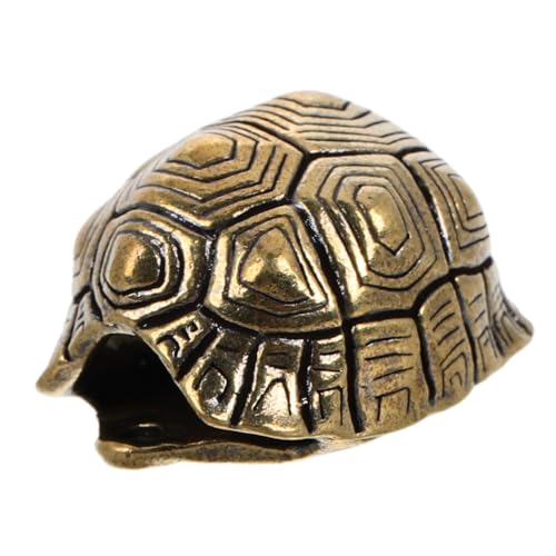 KOMBIUDA Schildkrötenpanzerglocke Meeresschildkröte Vintage Glocken des Deckelmedaillons Schmuck Vintage Schildkrötenpanzer Anhänger Schildkrötenpanzer Anhänger Schlüsselanhänger von KOMBIUDA