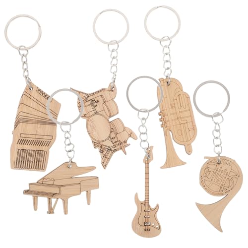 KOMBIUDA Schlüsselanhänger Mit Musikinstrument Schlüsselanhänger Fondant Zubehör Souvenir Schlüsselanhänger Retro Schlüsselanhänger Handtaschen Schlüsselanhänger Charm von KOMBIUDA