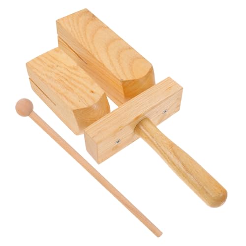 KOMBIUDA Set Aus 10 Orff Percussion Instrumenten Für Kinder Aus Holz Inkl Rasseln Klangstäbe Und Trommel Ideal Für Musikalische Früherziehung Und Rhythmusspiele von KOMBIUDA