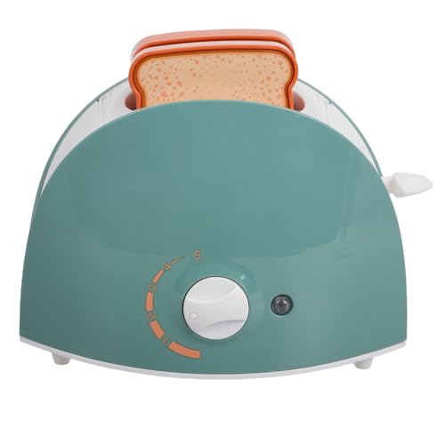 KOMBIUDA Simulation Brotmaschine Mini-Brottoaster -Toaster kleinen Haushaltsgeräten Brotmaschine Küchenspielzeug Simulation Toaster Plastik Green von KOMBIUDA