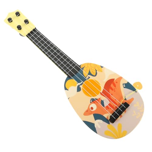 KOMBIUDA Simulations-Ukulele Kleinkindspielzeug Für Jungen Musikspielzeug Für Kinder Lernspielzeug Für Kleinkinder Ukulele Gitarre Spielzeug Kinderspielzeug Minispielzeug Für Kinder Plastik von KOMBIUDA