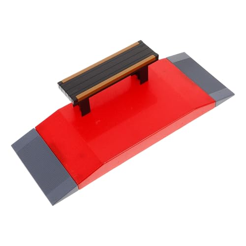 KOMBIUDA Skateboarding Veranstaltungsort Requisiten Mini Skatebrett Skate Park Finger Skateboard Ramp Skateboard Ramp Park Für Fingerbretter Finger Skateboard Park Kits Skateboardspiele von KOMBIUDA