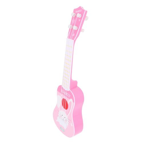 KOMBIUDA Spielzeuggitarre Für Kinder Minispielzeug Für Kinder Mini-Ukulele Kinderspielzeuggitarre Kinderukulele Mini-Instrumente Mini-Spielzeug Ukulele Klassisches Instrument Spielzeuge Abs von KOMBIUDA