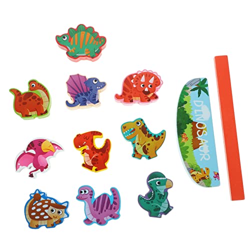 KOMBIUDA Kinder Spielzeug Stapelspielzeug Für Holzspielzeug Mit Dinosaurier Thema Balance Spiel Für Kleinkinder Lernspielzeug Aus Interaktives Stapelspiel Für Eltern Und Kleinkind Spielzeug von KOMBIUDA