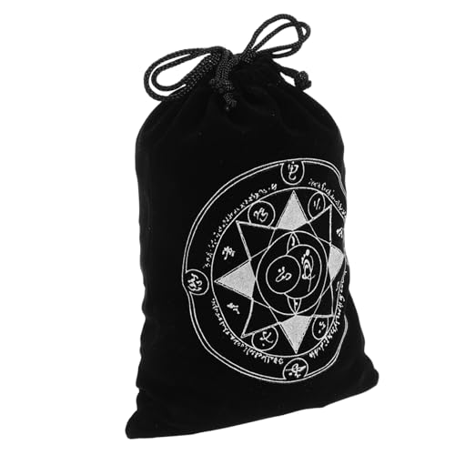 KOMBIUDA Tarot Aufbewahrungstasche Mini Geldbörse Schleife Tasche Organizer Tasche Partytasche Niedliche Münztasche Kleine Tasche Samtbeutel Mit Kordelzug Mini Beutel Mit von KOMBIUDA