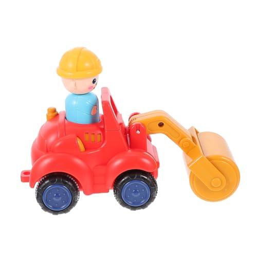 KOMBIUDA Technikfahrzeug zurückziehen Kinderautos Lastwagen für Kleinkinder interaktives puppenwagen Toys Toy car Trägheitsauto Cartoon-Lernspielzeug Abs Colorful von KOMBIUDA