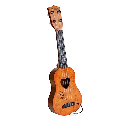 KOMBIUDA Ukulele für Kinder Kindergitarre für Anfänger Musikalisches Lernspielzeug für Kinder kinderinstrumente musikinstrumente für Kinder Nachgemachtes Gitarrenspielzeug Ukulele-Modell von KOMBIUDA