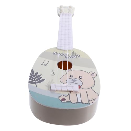 KOMBIUDA Ukulele für kinderinstrumente musikinstrumente spielsachen Ukulele Musikinstrument Mini-Gitarrenspielzeug Anfängerinstrument Plastik von KOMBIUDA