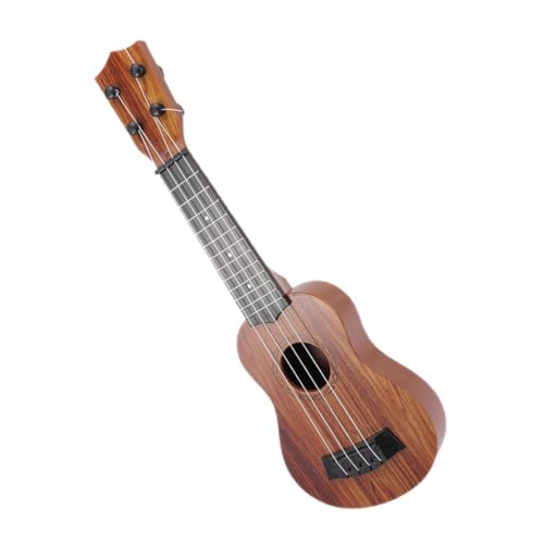 KOMBIUDA Ukulele kinderinstrumente Kinder musikinstrumente Music Instruments for musikinstrumente lernmusik Simulation Minigitarre Kinderspielzeug Gitarre für Anfänger hölzern von KOMBIUDA