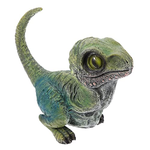 KOMBIUDA Velociraptor-Spielzeug Spielzeuge Dinosaurier-Modell Für Kinder Dinosaurier-Figur Babyspielzeug Dinosaurier-Statue-dekor Kleinkindspielzeug Kleinkind Dinosaurier Harz von KOMBIUDA