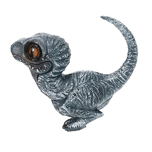 KOMBIUDA Velociraptor-Spielzeug Spielzeuge Goldene Dinosaurierstatue Kinder-Dinosaurier-Ornament Dinosaurier-Statue Für Kinder Babyspielzeug Dinosaurier-dekor Dinosaurier-Modell-dekor Harz von KOMBIUDA