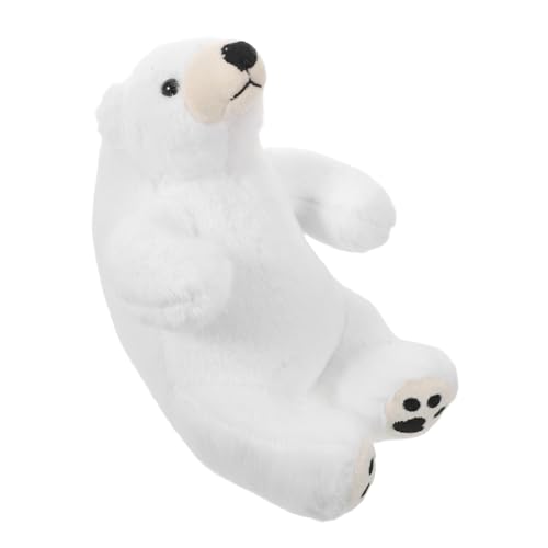 KOMBIUDA Weicher Plüsch Eisbär Plüsch Kuschelpuppe Eisbär Puppe Kleines Kawaii Plüschtiere Statue Kleines Stofftier Weiß KOMBIUDA Weicher Plüsch Eisbär Plüsch Kuschelpuppe Eisbär Puppe Kleines Kawaii Plüschtiere Statue Kleines Stofftier Weiß von KOMBIUDA