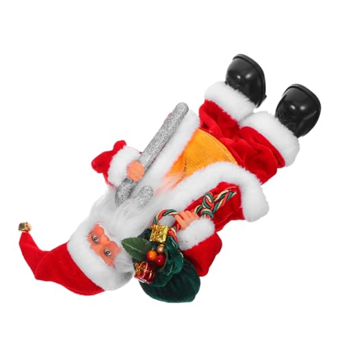 KOMBIUDA Weihnachtsmann- Dekorationsspiele Santa Puppe Elektrisches Weihnachtsmann Kleine Weihnachtspuppe Elektronisches Bauteil KOMBIUDA Weihnachtsmann- Dekorationsspiele Santa Puppe Elektrisches Weihnachtsmann Kleine Weihnachtspuppe Elektronisches Bauteil von KOMBIUDA