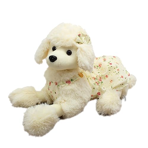 KOMBIUDA kinderzimmer kinderspielzeug plüschtiere Stuffed Soft Toys spielzeuge Toys Kid Toys Plüsch Hundespielzeug Kinderplüschspielzeug Weiß von KOMBIUDA