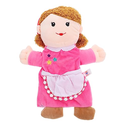 KOMBIUDA üsch Handpuppe Familie Q Version Mama Handpuppe Für Interaktive Geschichtenerzählung Kindergartenaufführungen Und Eltern Kind Spiele Ideales Mitgebsel Für Kindergeburtstage von KOMBIUDA