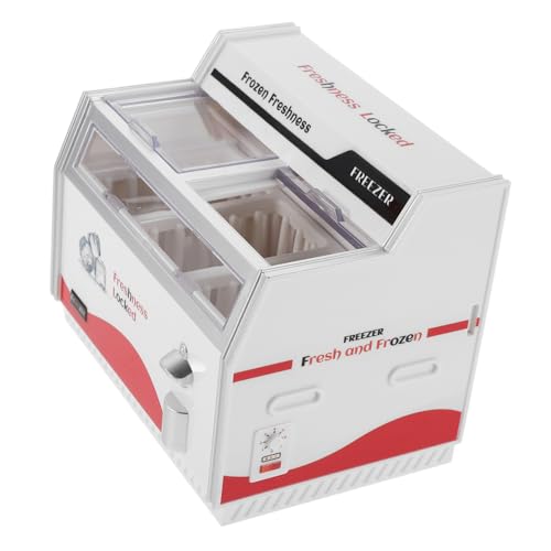 KOMBIUDA Kühlschrank Modell für Rollenspiele Realistisches Puppenhaus Zubehör für Kreatives und Supermarkt Szenarien KOMBIUDA Kühlschrank Modell für Rollenspiele Realistisches Puppenhaus Zubehör für Kreatives und Supermarkt Szenarien von KOMBIUDA