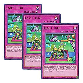 YU-GI-OH! 【3-teiliges Set】 Englische Version MP16-EN034 Lose 1 Turn One Time Off (Ultra Rare) 1. Auflage von KONAMI