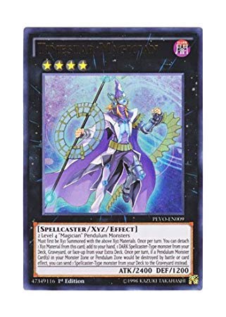 YU-GI-OH! Englische Version PEVO-EN009 Timestar Magician Star Magician (Ultra Rare) 1. Auflage von KONAMI