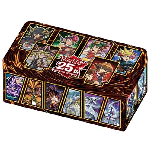 Yu Gi Oh! Mega Tin Box 2023 – Box zum 25. Geburtstag: Die Helden des Duels – französische Version TN23-FR von YU-GI-OH!