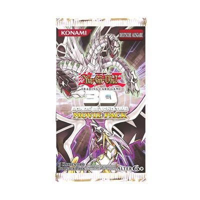 Yu-Gi-Oh TCG 14904 - Konami TGC - YGO Movie Pack Booster DE von KONAMI