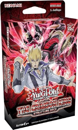 Yu-Gi-Oh! TRADING CARD GAME Crimson Crimison King Structure Deck-Deutsche Ausgabe, rot von Yu-Gi-Oh! TRADING CARD GAME