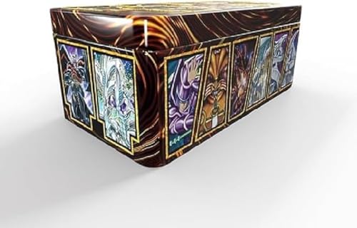 Yu-Gi-Oh! TRADING CARD GAME Tin of Dueling Heroes 25th Anniversary – Case (12 Stück) – Deutsche Ausgabe, 1. Auflage, Schwarz von KONAMI