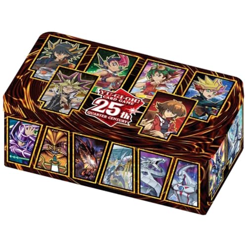 Yu-Gi-Oh! TRADING CARD GAME Tin of Dueling Heroes 25th Anniversary – Deutsche Ausgabe, 1. Auflage von KONAMI