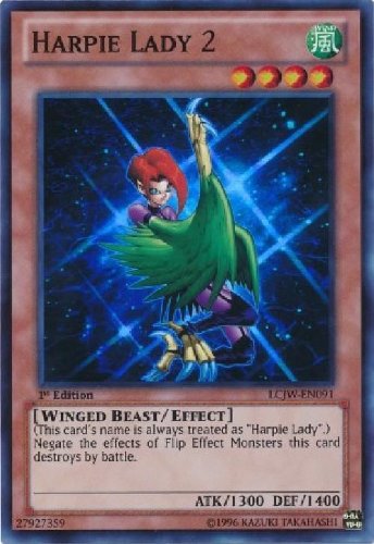 YuGiOh Harpie Lady 2 super LCJW-EN091 von KONAMI