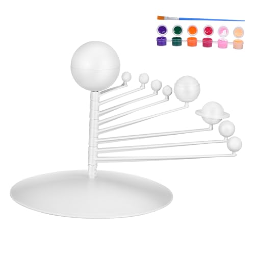 1 Satz Modellbausatz Sonnensystem Projektor des Sonnensystems Sonnensystemmodell für Orbit planetensystem Modell Solarsystem Modell Planetenspielzeug Planetenornament Abs KONTONTY von KONTONTY