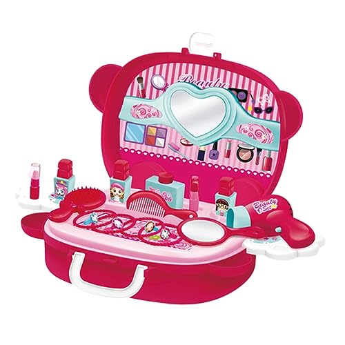 KONTONTY Pretend Make-up Für Kinder Simulation Kosmetische Koffer Mädchen Waschbar Make-up Spielzeug von KONTONTY