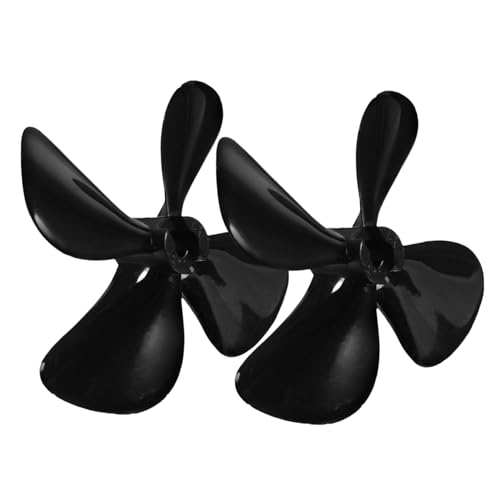 KONTONTY Hochfester 4-Propeller Für Rc-Boote 4 Mm Loch 60 Mm Für Modellboot Rückwärtsgang Paar von KONTONTY