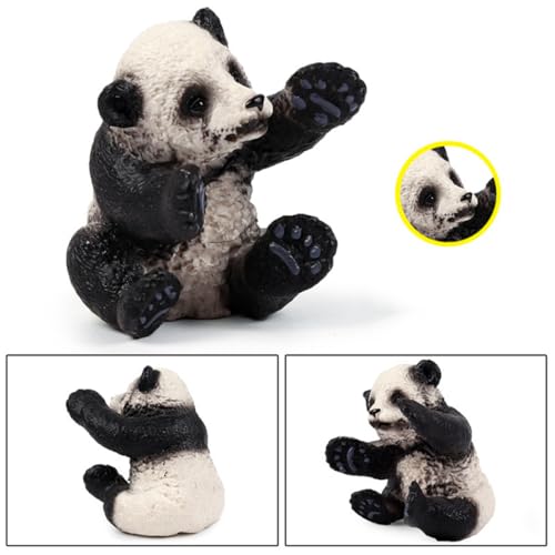 KONTONTY 1 Satz 4St Panda-Spielzeugmodell für Toys spielzeuge kinderknallzeug spielzeuge für simuliertes Tiermodell Spielzeugsammlung hühner von KONTONTY