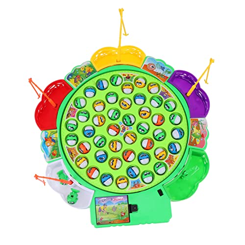 KONTONTY 1 Satz Angelrolle Bildungsspielzeug Lustiges Familienspielzeug Interaktives Lustiges Angelspiel Outdoor-kinderspielzeug Angelspiel- Plastik Colorful von KONTONTY